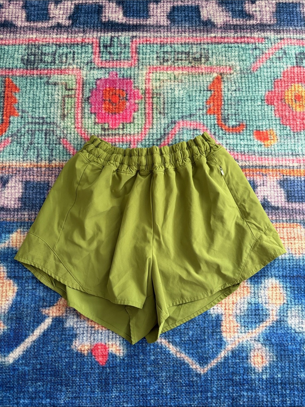Women’s Olive Green Athletic Shorts